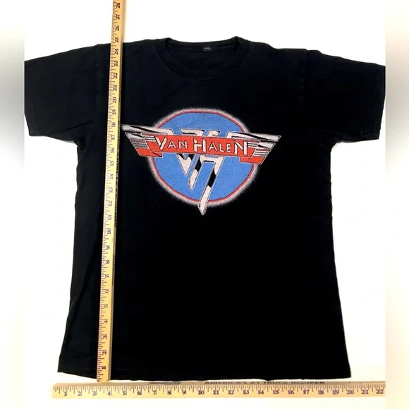 VAN HALEN retro short sleeved tshirt, size women’s M. - Picture 1 of 2